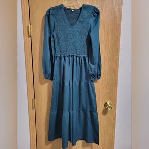 Teal Dress
